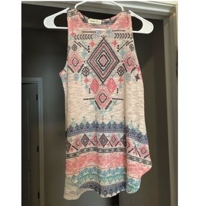 Patterned tank top